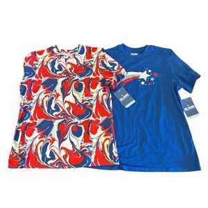 Set of 2‎ Reel Legends Boys Size XL 16 Short Sleeve Tee Shirts NWT